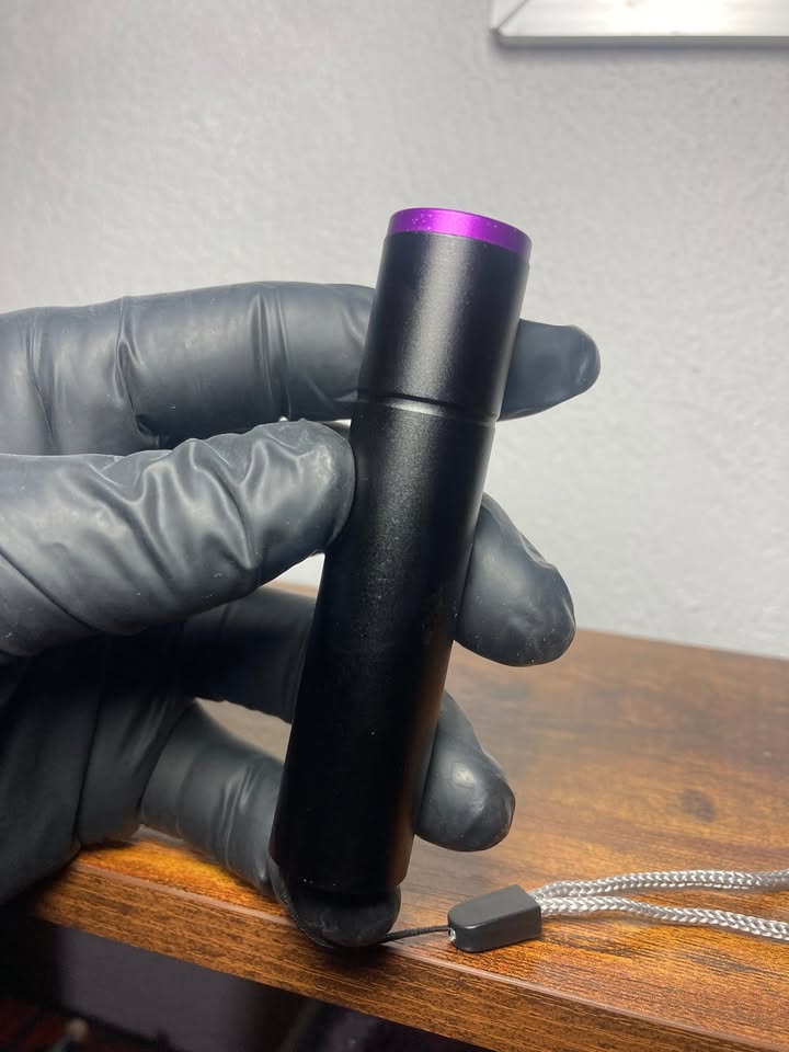 🔦 LÁMPARA UV 395nm RECARGABLE Tipo C