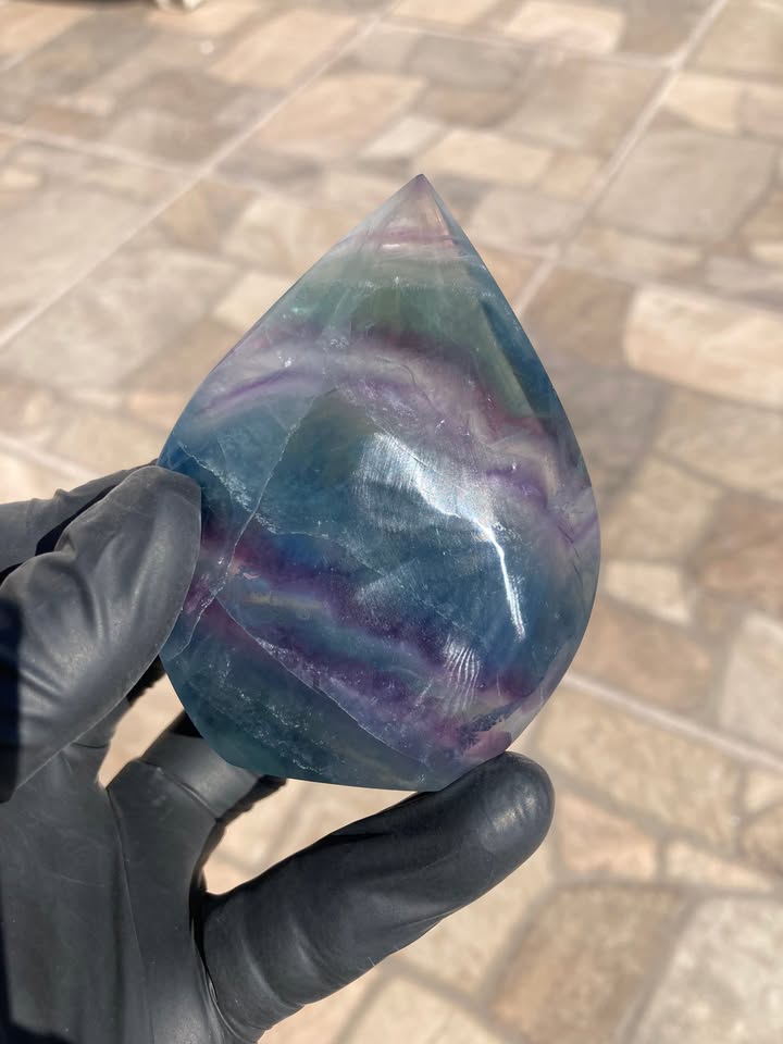💎✨ Fluorita Arcoíris – Pieza Decorativa Premium