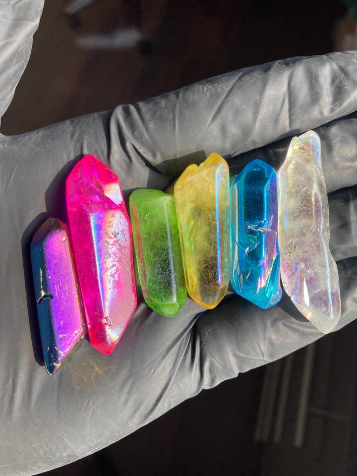 Pack 6 cuarzos aura
