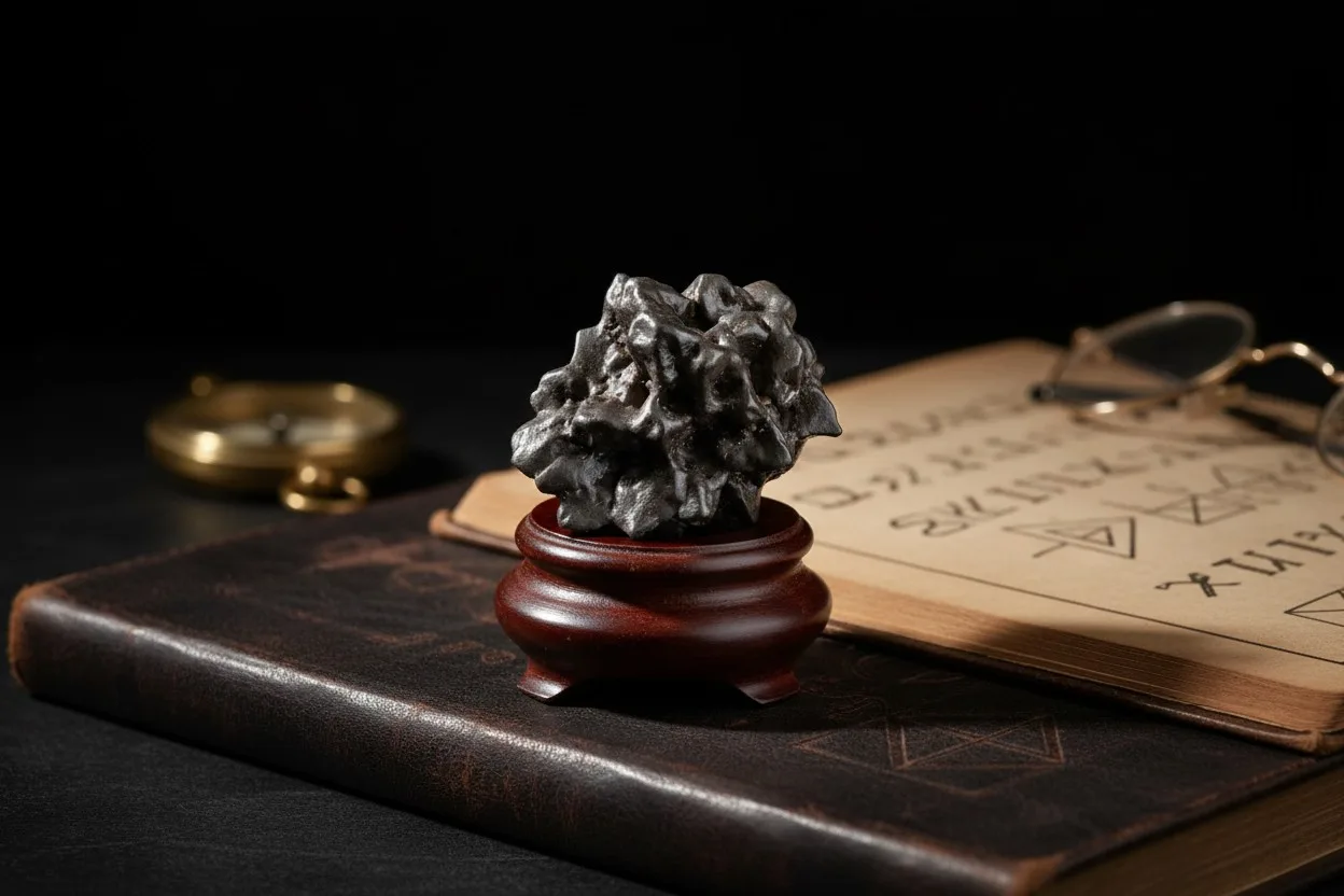 Auténtica Piedra de la Profecia Egipcia Natural | 3×3 cm | Mineral Histórico de Colección